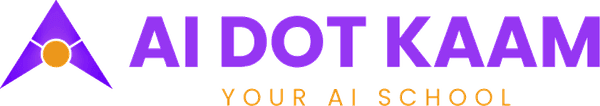 AiDotKaam logo — full-stack engineering project by Develune, Designed, built and live in under 4 weeks